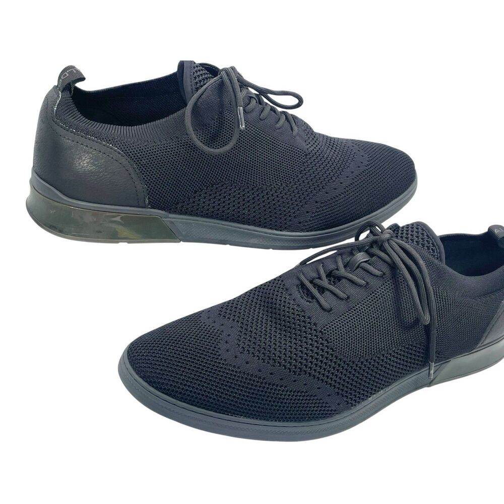 ALDO Flex Men’s Black Knit Casual Dress Shoes Size 13 Lightweight
